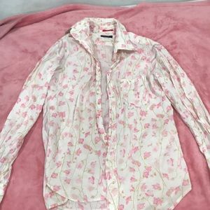 Floral button down, guess by Marciano